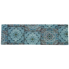 Блюдо,поднос GN 2/4 меламиновый 53*16.2см, Damask Blue,  P.L. 17742