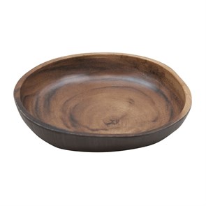 Блюдо,поднос меламиновый d=15.5см, h=3см  P.L. Аfrican wood 2 17771