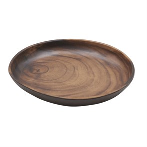 Блюдо,поднос меламиновый d=20.5см, h=3см, 250 мл, P.L. Аfrican wood 2 17772