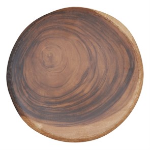 Блюдо,поднос меламиновый 40*40*3.8см  P.L.African Wood 17782