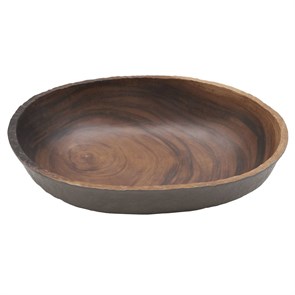 Салатник меламиновый  37.5*32*9.4см  P.L.African Wood 17787