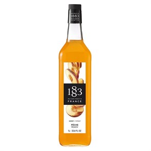Сироп 1883 Maison Routin Персик (Peach), 1 л, стекло 766