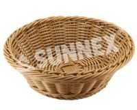 Хлебница плетен.ротанг коричн..круглая d=18.5.h 7.5см SUNNEX 20528