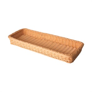 Подставка д/выкл. выпечки плетен.ротанг беж.прямоуг.50*20*6см P.L.-SUN. 20753