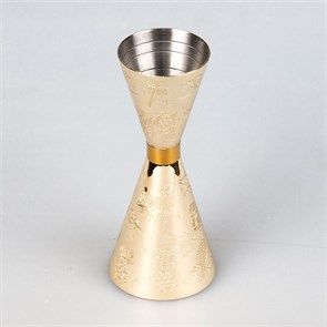Джиггер металлический, 25/50 мл P.L.- Barbossa 21264