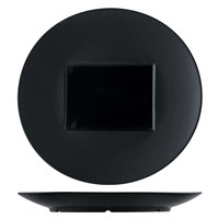 Тарелка овальная 29*28 см с прямоугольным центром 15*11 см, P.L. Proff Cuisine 81200054