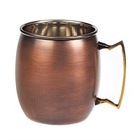 Кружка Antique Copper Moscow Mule 480 мл, нержавейка, P.L. Proff Cuisine 81240028