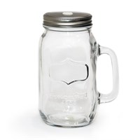 Банка с крышкой и ручкой для коктейлей 1 л, стекло, P.L. Proff Cuisine 81200139
