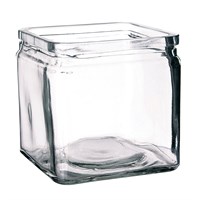 Банка квадратная 250 мл, 8*8*8 см, стекло, P.L. Proff Cuisine 81200135