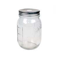Банка с крышкой для подачи соков/коктейлей 450 мл, P.L. - BarWare 99000139