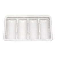 Подставка для столовых приборов 4 отделения,  пластик, P.L. Proff Cuisine 92001001