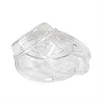 Крышка круглая для горячих и холодных блюд 21,5*6,6 см, поликарбонат, P.L. Proff Cuisine 90001017