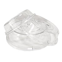 Крышка круглая для горячих и холодных блюд 26,7 см, поликарбонат 90001019