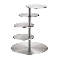 Стойка, 5 отделений, h 43 см, диаметр: нижний 36 см, остальные - 20 см, P.L. Proff Cuisine 99002216