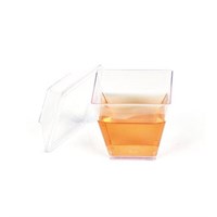 Фуршетный пластик с крышкой, 5*5*6 см, 60 мл, 24 шт/уп, P.L. Proff Cuisine 81200529