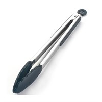 Щипцы с силиконовыми захватами 40 см, металл, P.L. Proff Cuisine 93000013