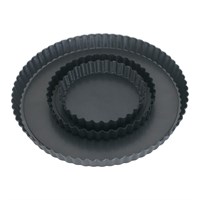 Форма для выпечки, рифленый край, съемное дно, d 24 см, h 2 см, P.L. Proff Cuisine 81200158