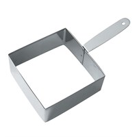 Форма для выкладки с ручкой, квадрат 10*10 см, h 4 см, P.L. Proff Cuisine 70370324