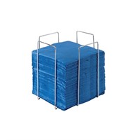 Салфетница металлическая, 18*18*19,4 см, для салфеток 33*33 см 81210044