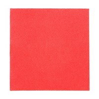 Салфетка двухслойная Double Point,красная,20*20см,(1уп=100 шт) бумага,Garcia de Pou 81211593