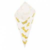 Конус Chips для снеков/фри/орешков 100 гр, жиростойкий пергамент, 24*17 см, 250 шт/уп, Garcia de Pou 81211371