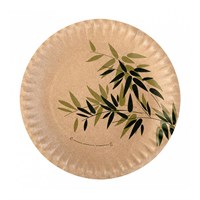 Тарелка Feel Green 29 см,(1упаковка=100 шт),картон, Garcia de Pou Испания 81211202