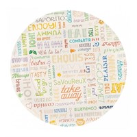 Тарелка Parole 18 см,(1упаковка=100 шт), картон, Garcia de PouИспания 81211203