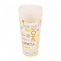 Контейнер картонный вертикальный для фри, снеков 