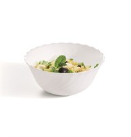 Салатник Luminarc Trianon 800 мл, d=18 см, h 8 см, стеклокерамика, белый цвет, ARC, 81201188