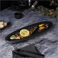 Блюдо для подачи  Black Raw Steller 40,8*14*3,5 см, P.L. Proff Cuisine 81223471