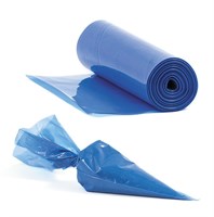 Мешки кондитерские 3-слойные, 46 см, синие, 90 мкм, особо прочные швы, 100 шт/рул, P.L. Proff Cuisin 81400014