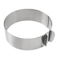 Форма-кольцо раздвижная, 20-40*10 см, нержавейка, P.L. Proff Cuisine 92100186