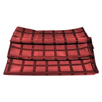 Салфетка бордовая 45*45 см, рисунок 