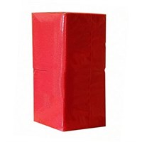 Салфетка 24*24 2-сл красная 250лист.(кор=18уп.) 81211750