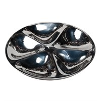 Блюдо металлическое, круглое d 29 см для подачи морепродуктов, P.L. Proff Cuisine 81271023