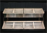 Контейнер для фруктов, металлический корпус, 8 отдел., P.L. - BarWare 81259024