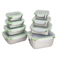 Металлический бокс для хранения продуктов 350мл, P.L. Proff Cuisine 81290200