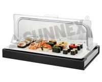 Подставка сервировочная 53*32,5*24,5(бокс с хладогеном+фарф.поднос.) с крышкой. SUNNEX 99005067