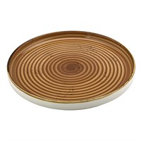 Тарелка мелкая с бортом 