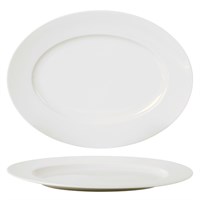Блюдо овальное 30*22,5 см, фарфор 