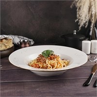 Тарелка глубокая d=30 см, 700мл, фарфор 