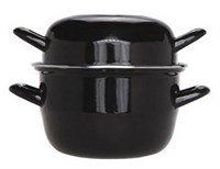 Кастрюля для мидий,черная d=16 см 1,7л. P.L. 81241292
