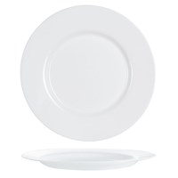 Тарелка Luminarc 19 см, стеклокерамика, белый цвет, ARC, Франция (/6/24) 70001257