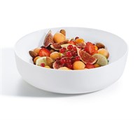 Салатник Luminarc d 26 см, 2,8 л, стеклокерамика, белый цвет, ARC, Франция (/6/) 70001373