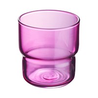 Стакан Олд Фэшн «Лог Браш» вишневый зак. стекло; 220мл; D=73,H=79мм; ARC 81269334