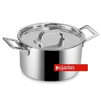 Мини-кастрюля для персональной подачи, 800 мл, d 13 см, h 7,2 см, нержавейка, Pujadas 85100128