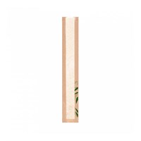 Пакет Feel Green для хлеба с окном 9+6,5*60 см, крафт-бумага 36 г/см2, 250 шт/уп, Garcia de Pou 81210613