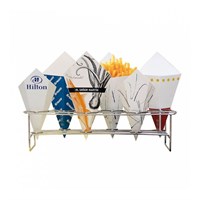 Подставка для 6 конусов/кульков 45*14*10,8 см, нержавейка, Garcia de PouИспания 81211497