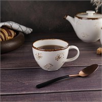 Чашка чайная 250 мл, фарфор 