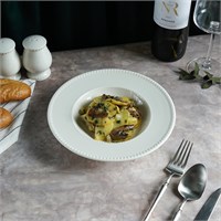 Тарелка глубокая d=23 cм,фарфор 